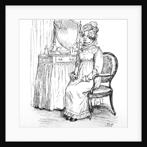 Unable to utter a syllable by Hugh Thomson
