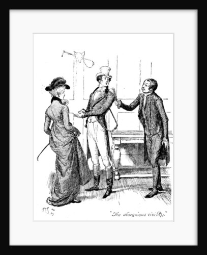The obsequious civility by Hugh Thomson