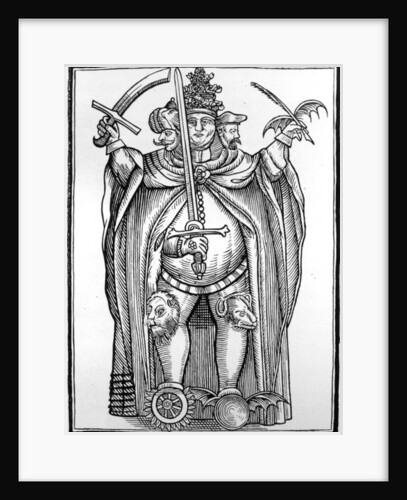 The Antichrist with three heads by French School
