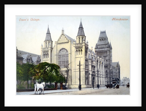 Owens College, Manchester by English School