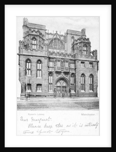 Ryland's Library, Manchester by English Photographer