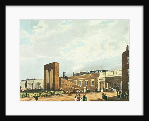 Entrance into Manchester Across Water Street by Thomas Talbot Bury