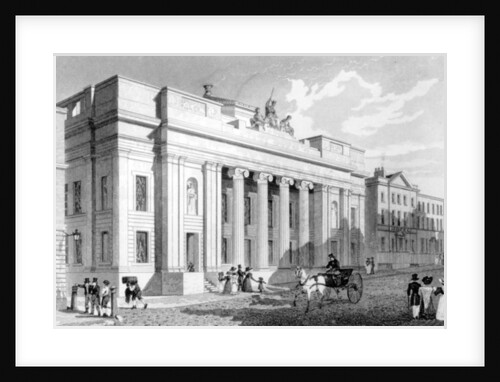 The Town Hall, Manchester by Thomas Allom