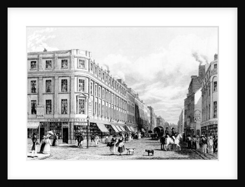 Market Street from the Market Place, Manchester by John Harwood