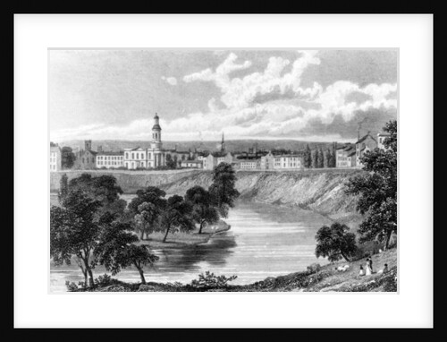 Salford from the Crescent by William Westall