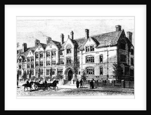 Dalton Hall, residence for students of Victoria University, Manchester by English School