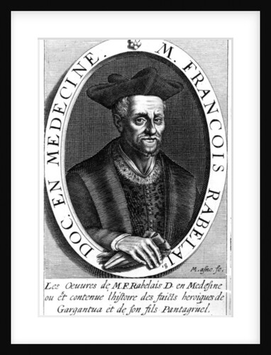 Francois Rabelais by Michel Lasne