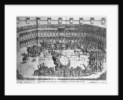 Procession of the Globe, Ferrara by Francesco Ferrari