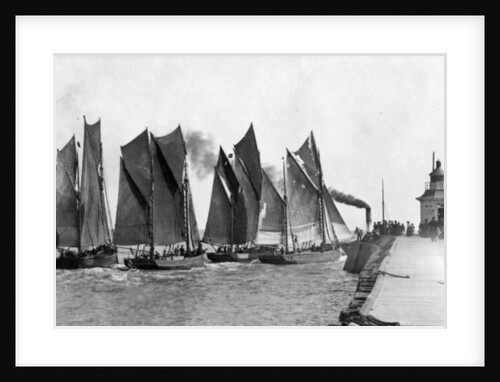 Regatta at Yarmouth by English Photographer