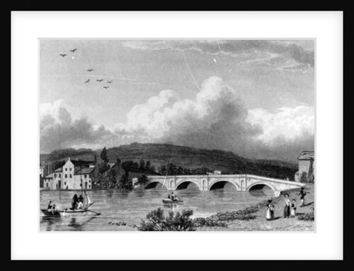 Strammongate Bridge, Kendal by William Westall