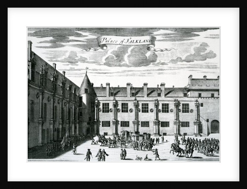 Palace of Falkland by John Slezer