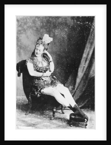 Carte de Visite of Miss Lardy Wilson, c.1870s by English Photographer