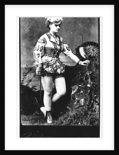 Carte de Visite of an Unidentified Actress, c.1870-90 by American Photographer