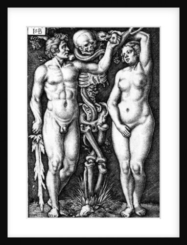 Adam and Eve by Barthel Beham