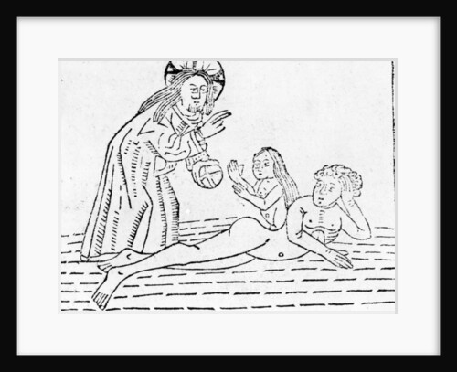 The Creation of Man by English School