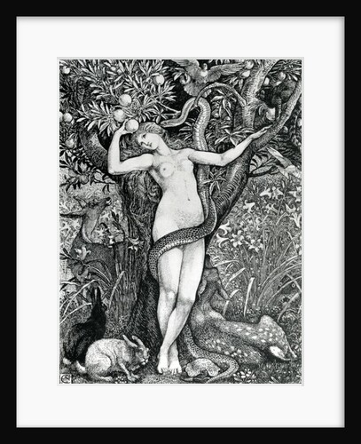 The Tempation of Eve by Walter Crane