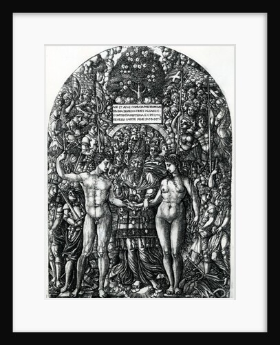 The Marriage of Adam and Eve, c.1540-55 by Jean Duvet