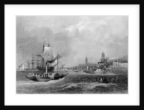 Gravesend by William Henry Bartlett