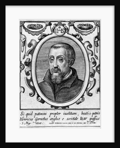 Henry Garnett by Johannes Wierix