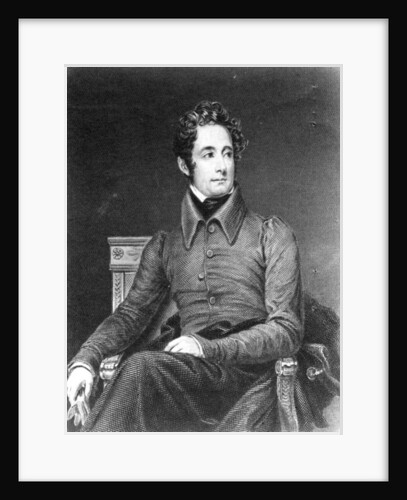 Alphonse de Lamartine by French School