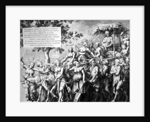 The Triumph of Poverty, drawn by Jan de Bisschop, c.1650 by Hans Holbein the Younger