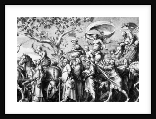 The Triumph of Riches, drawn by Jan de Bisschop, c.1650 by Hans Holbein the Younger