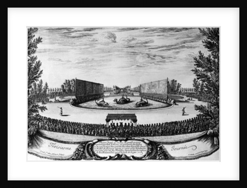 Performance of the ballet 'L'Isle d'Alcine', 1673 by Israel the Younger Silvestre