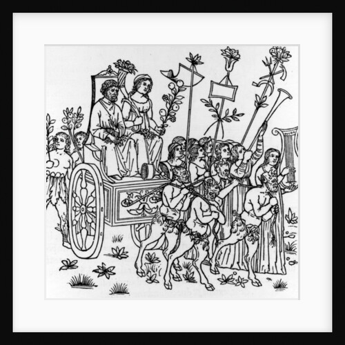Illustration from 'Hypnerotomachia Poliphili' by Francesco Colonna, first published in 1499 by Italian School