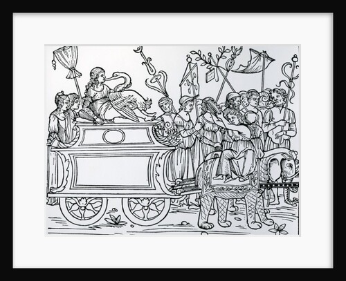 Illustration from 'Hypnerotomachia Poliphili' by Francesco Colonna, first published in 1499 by Italian School
