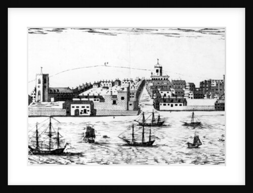 The West Prospect of the Town of Liverpool, as it appeared about the year 1680 by John Eyes Jnr