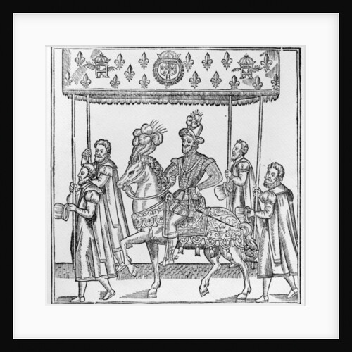 The Entry of Henri IV into Rouen, October 16th, 1596 by French School