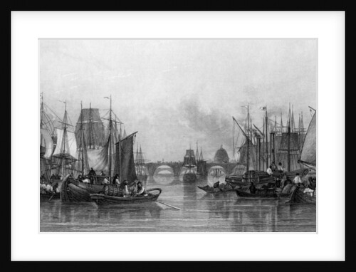 The Upper Pool, River Thames by John Francis Salmon