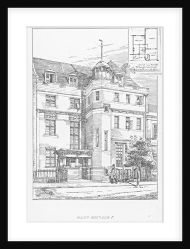 Design for A Sculptor's Studio, 1889 by English School