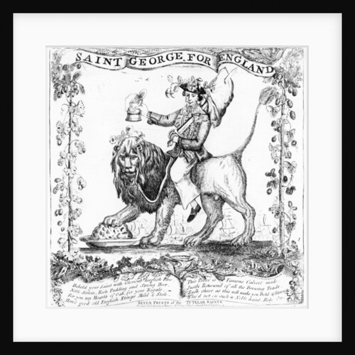 Saint George for England, 1781 by English School