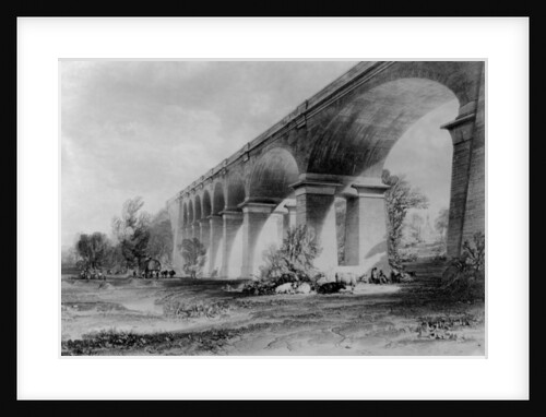 Wharncliffe Viaduct, c.1840s by John Cooke Bourne