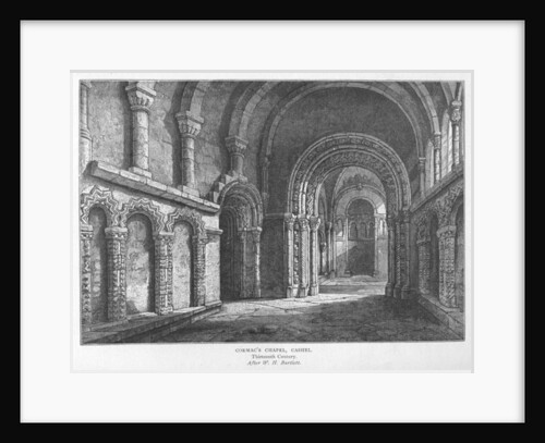 Cormac's Chapel, Cashel by William Henry Bartlett (after)