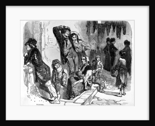 A Scene in St. Giles's by Francois Pierdon