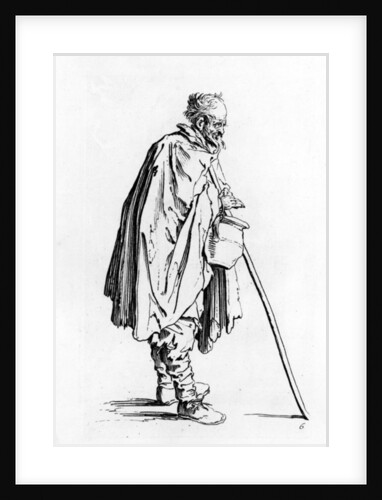 The Beggar with the Pitcher, c.1622-3 by Jacques Callot