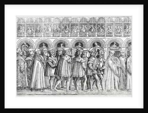 Dogal Procession, c.1555-60 by Matteo Pagani