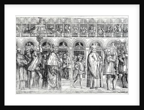 Dogal Procession, c.1555-60 by Matteo Pagani