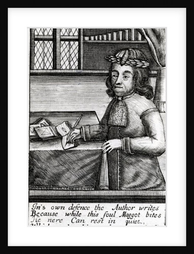Frontispiece to 'Maggots' written by Samuel Wesley, c.1685 by English School