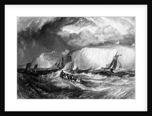 The Straits of Dover, engraved by William Miller, 1827 by Joseph Mallord William Turner