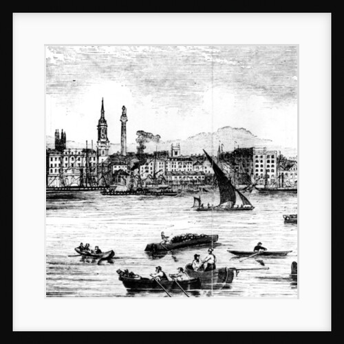 Wharfs on the River Thames, St. Benet's to Nicholson's Wharf by English School