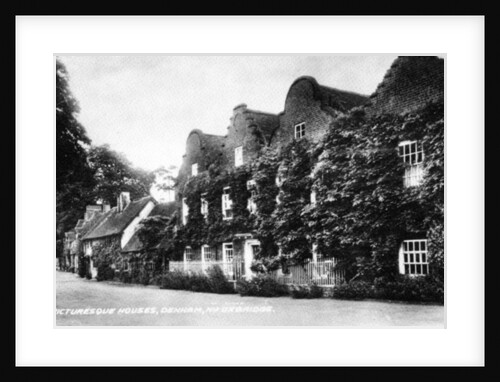 Picturesque houses, Denham, near Uxbridge by English Photographer