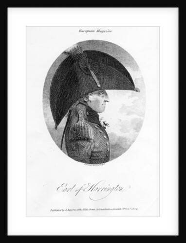 Charles Stanhope, 3rd Earl of Harrington, 1804 by Samuel Rawle