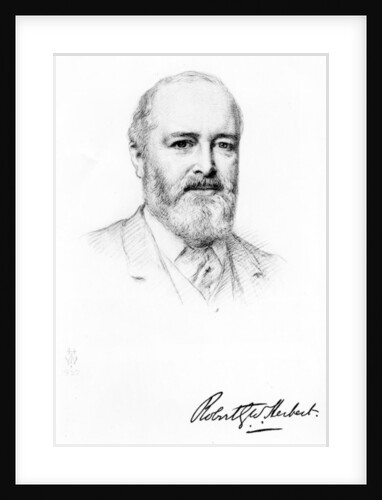 Sir Robert Herbert, 1897 by Henry Tanworth Wells