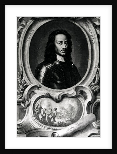 John Hampden, 1740 by Jacobus Houbraken