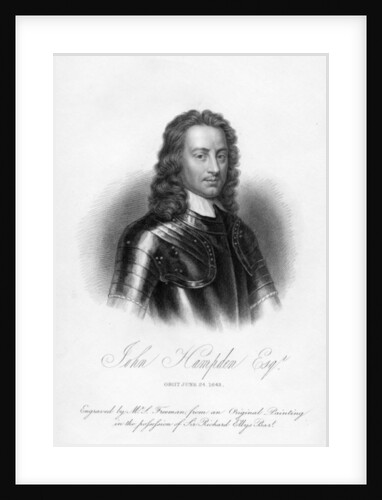 John Hampden by Samuel Freeman