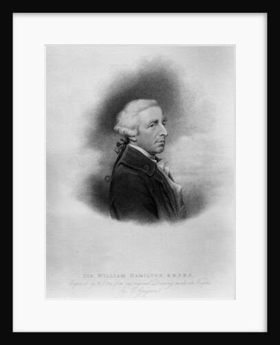 Sir William Hamilton, engraved by William Thomas Fry, 1817 by Charles (after) Grignion