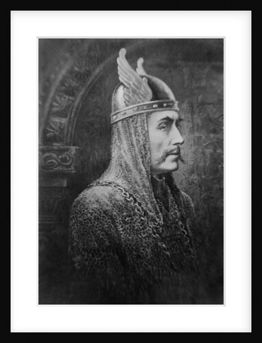 Sir Johnston Forbes-Robertson in the role of Macbeth by English School